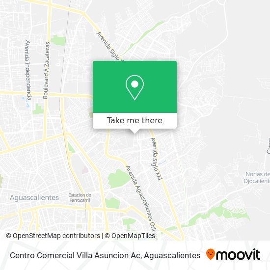 Centro Comercial Villa Asuncion Ac map