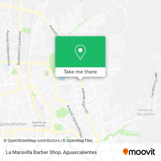 La Maravilla Barber Shop map