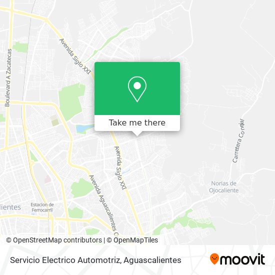 Servicio Electrico Automotriz map