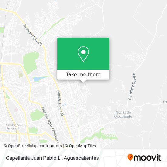 Capellanía Juan Pablo Ll map