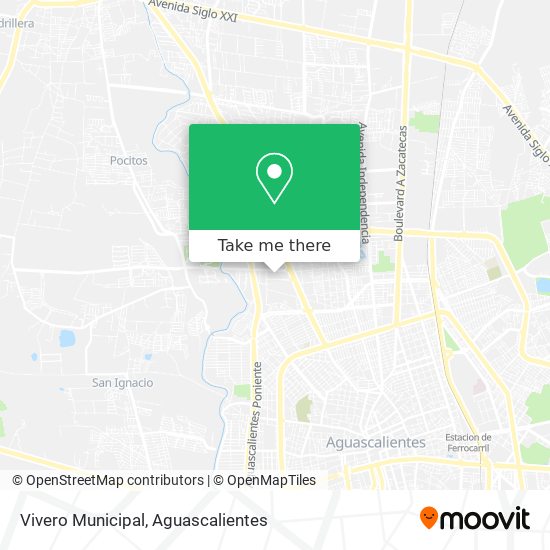 Vivero Municipal map