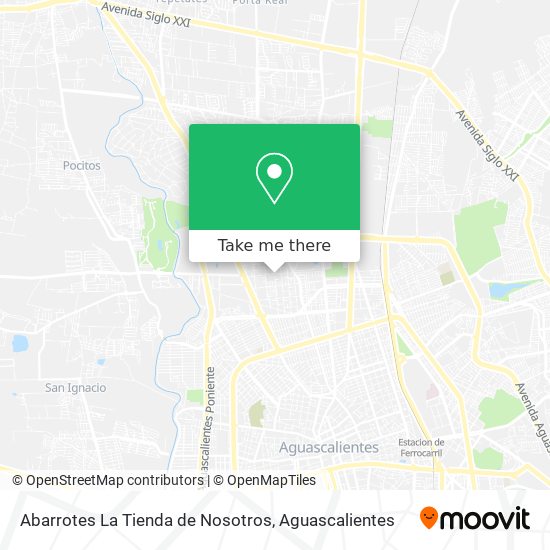 Abarrotes La Tienda de Nosotros map