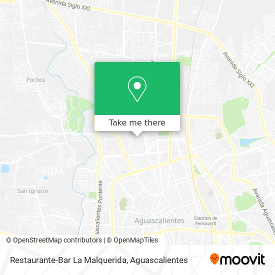 Restaurante-Bar La Malquerida map