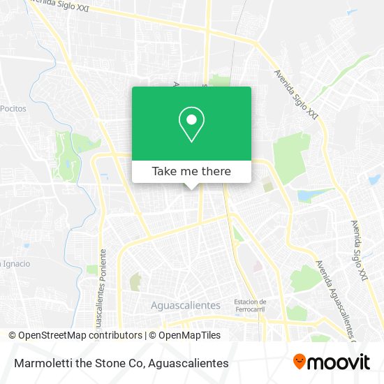Marmoletti the Stone Co map