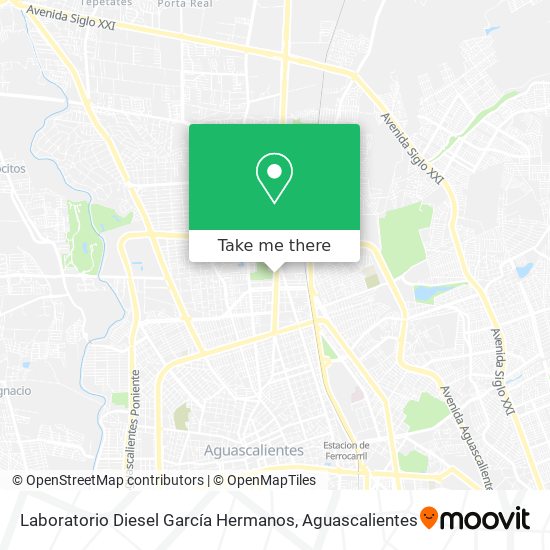 Laboratorio Diesel García Hermanos map