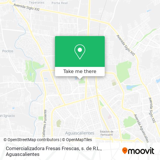 Comercializadora Fresas Frescas, s. de R.L. map