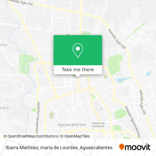 Ibarra Martinez, maria de Lourdes map
