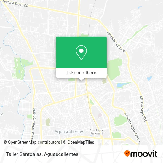 Taller Santoalas map