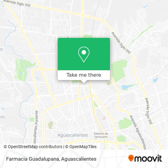 Mapa de Farmacia Guadalupana
