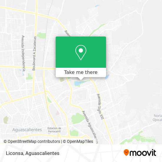 Mapa de Liconsa