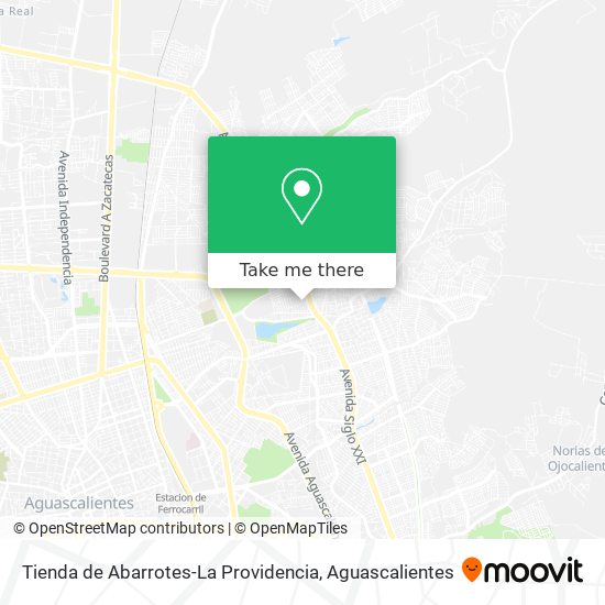 Mapa de Tienda de Abarrotes-La Providencia