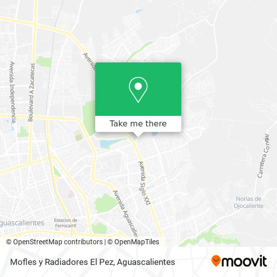 Mofles y Radiadores El Pez map