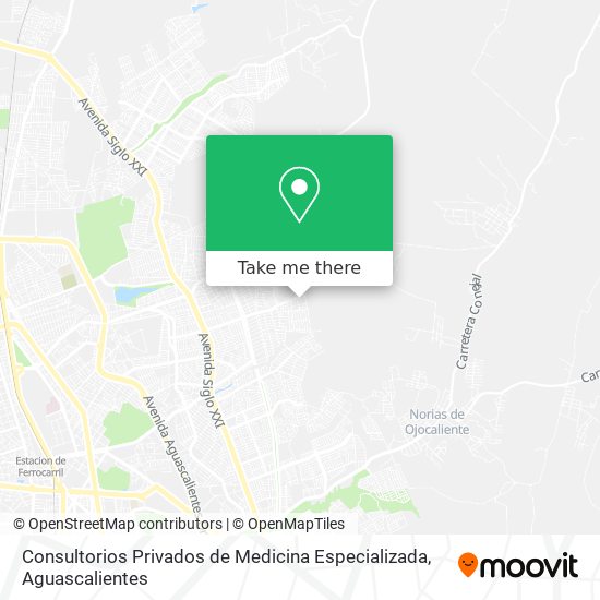 Mapa de Consultorios Privados de Medicina Especializada