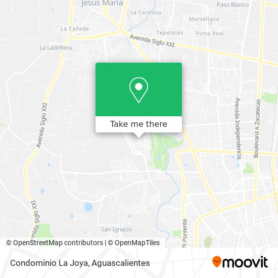 Mapa de Condominio La Joya