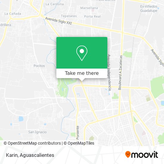Mapa de Karin