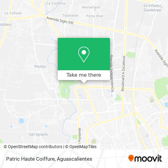 Patric Haute Coiffure map