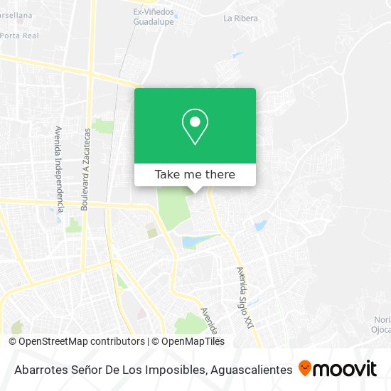 Abarrotes Señor De Los Imposibles map