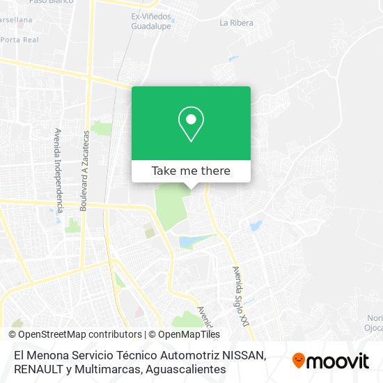 El Menona Servicio Técnico Automotriz NISSAN, RENAULT y Multimarcas map