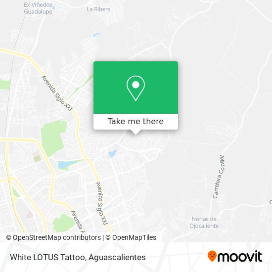 Mapa de White LOTUS Tattoo