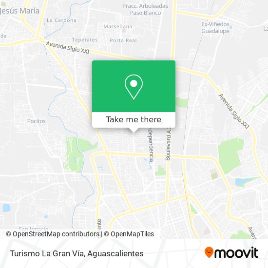 Mapa de Turismo La Gran Vía