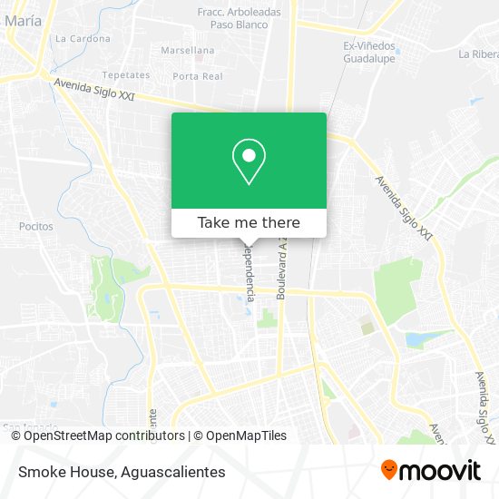 Mapa de Smoke House