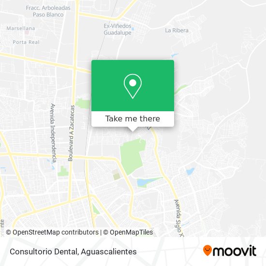 Consultorio Dental map