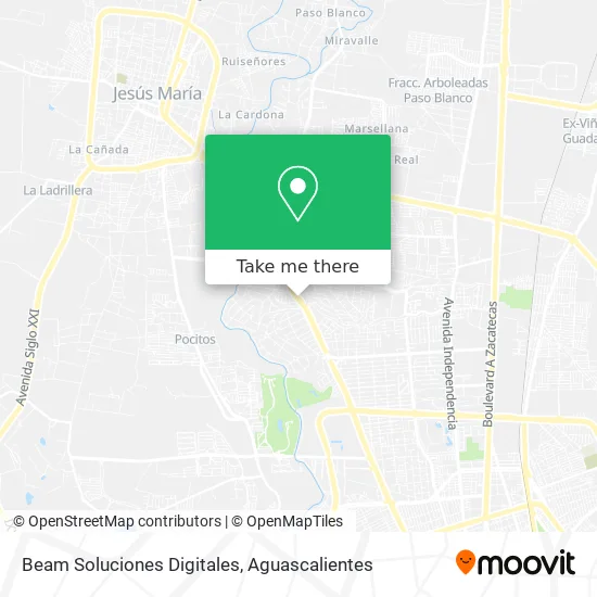 Beam Soluciones Digitales map