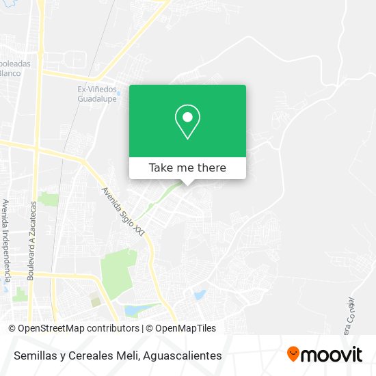 Semillas y Cereales Meli map
