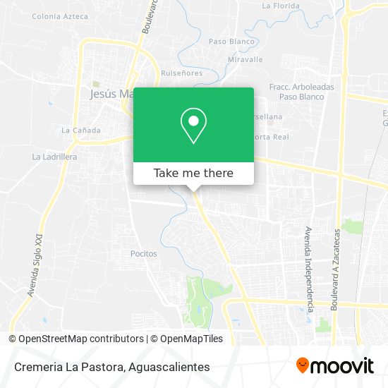 Cremeria La Pastora map