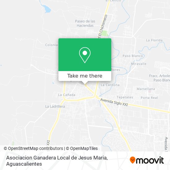Asociacion Ganadera Local de Jesus Maria map
