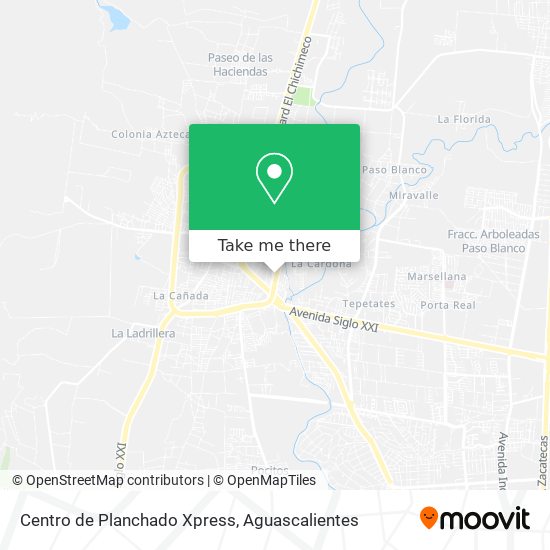 Centro de Planchado Xpress map