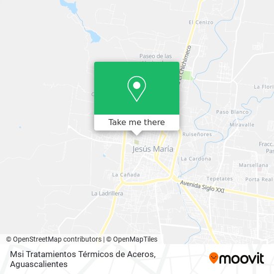 Mapa de Msi Tratamientos Térmicos de Aceros