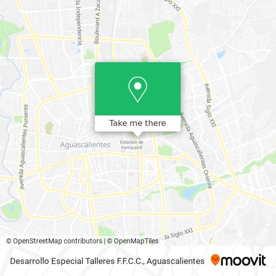 Desarrollo Especial Talleres F.F.C.C. map