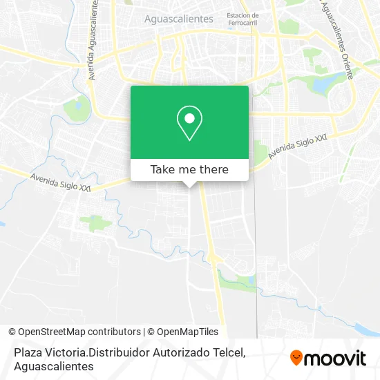 Plaza Victoria.Distribuidor Autorizado Telcel map