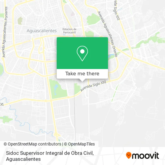 Sidoc Supervisor Integral de Obra Civil map