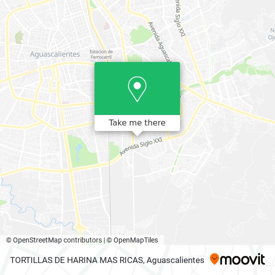 Mapa de TORTILLAS DE HARINA MAS RICAS