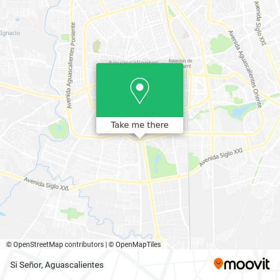 Mapa de Si Señor