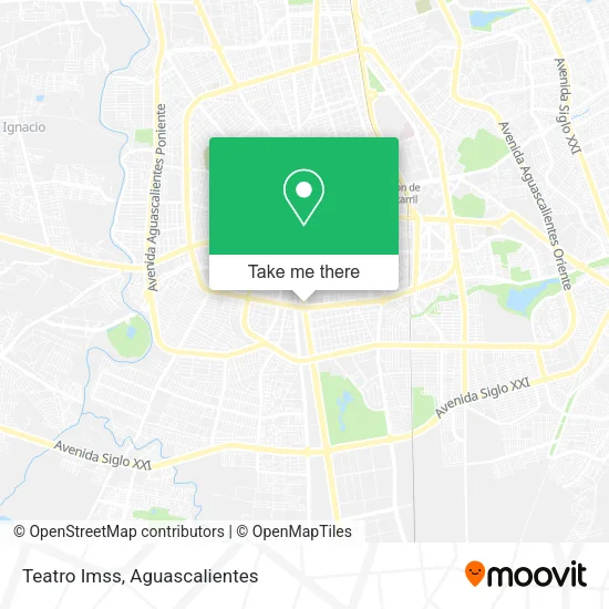 Teatro Imss map