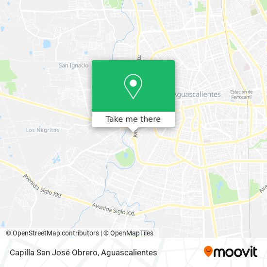 Capilla San José Obrero map