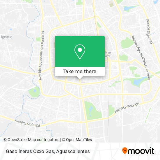 Mapa de Gasolineras Oxxo Gas
