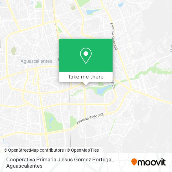 Cooperativa Primaria Jjesus Gomez Portugal map
