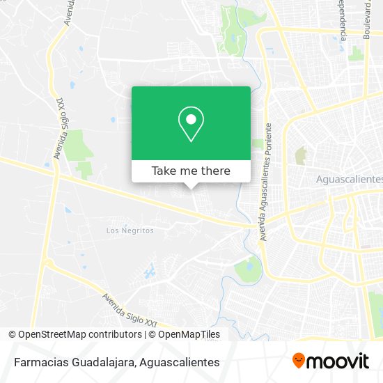 Farmacias Guadalajara map