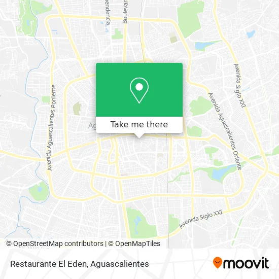 Restaurante El Eden map