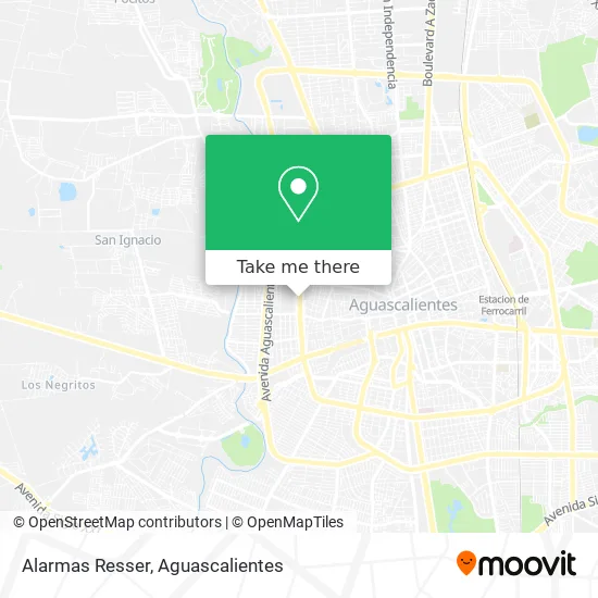 Alarmas Resser map