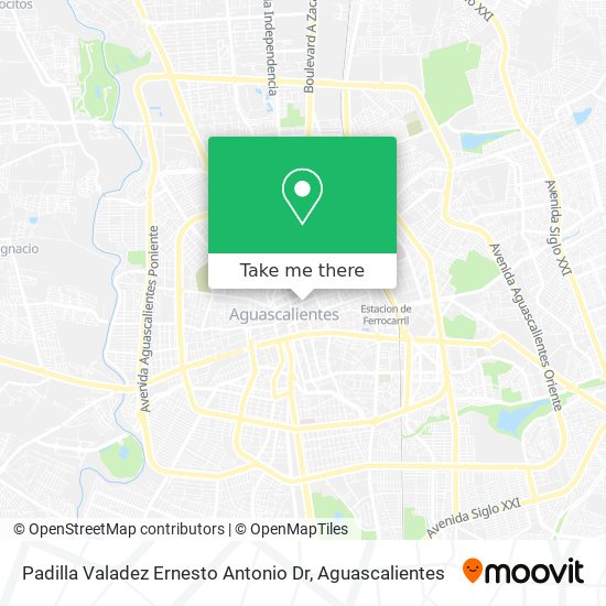 Padilla Valadez Ernesto Antonio Dr map