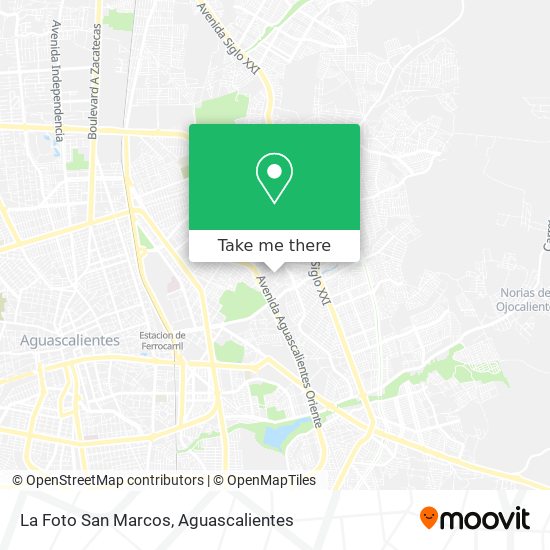 La Foto San Marcos map
