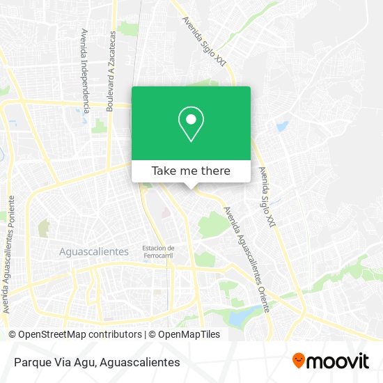 Mapa de Parque Via Agu