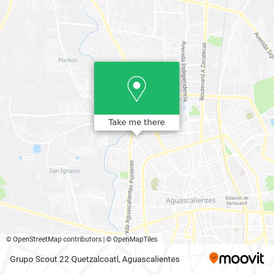 Mapa de Grupo Scout 22 Quetzalcoatl