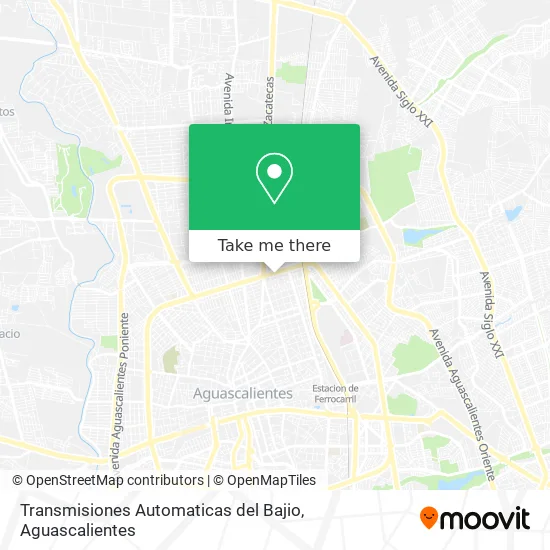 Transmisiones Automaticas del Bajio map