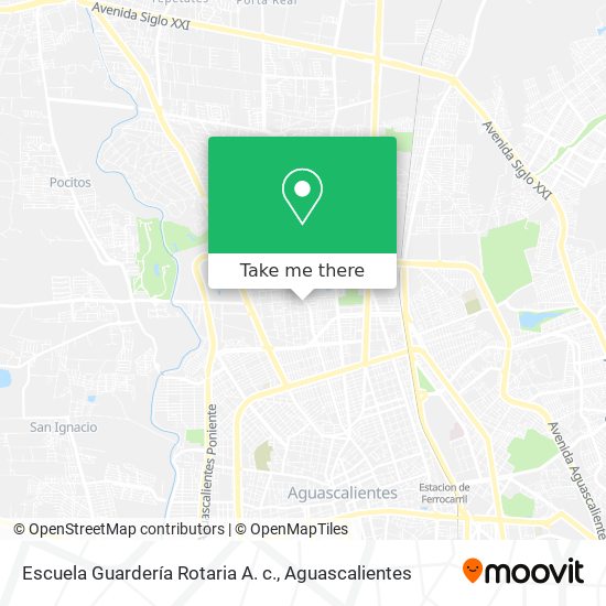 Escuela Guardería Rotaria A. c. map
